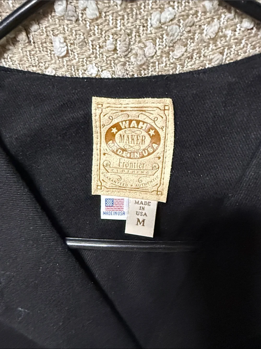 Men's Black Tailored Vest with Notch Lapel